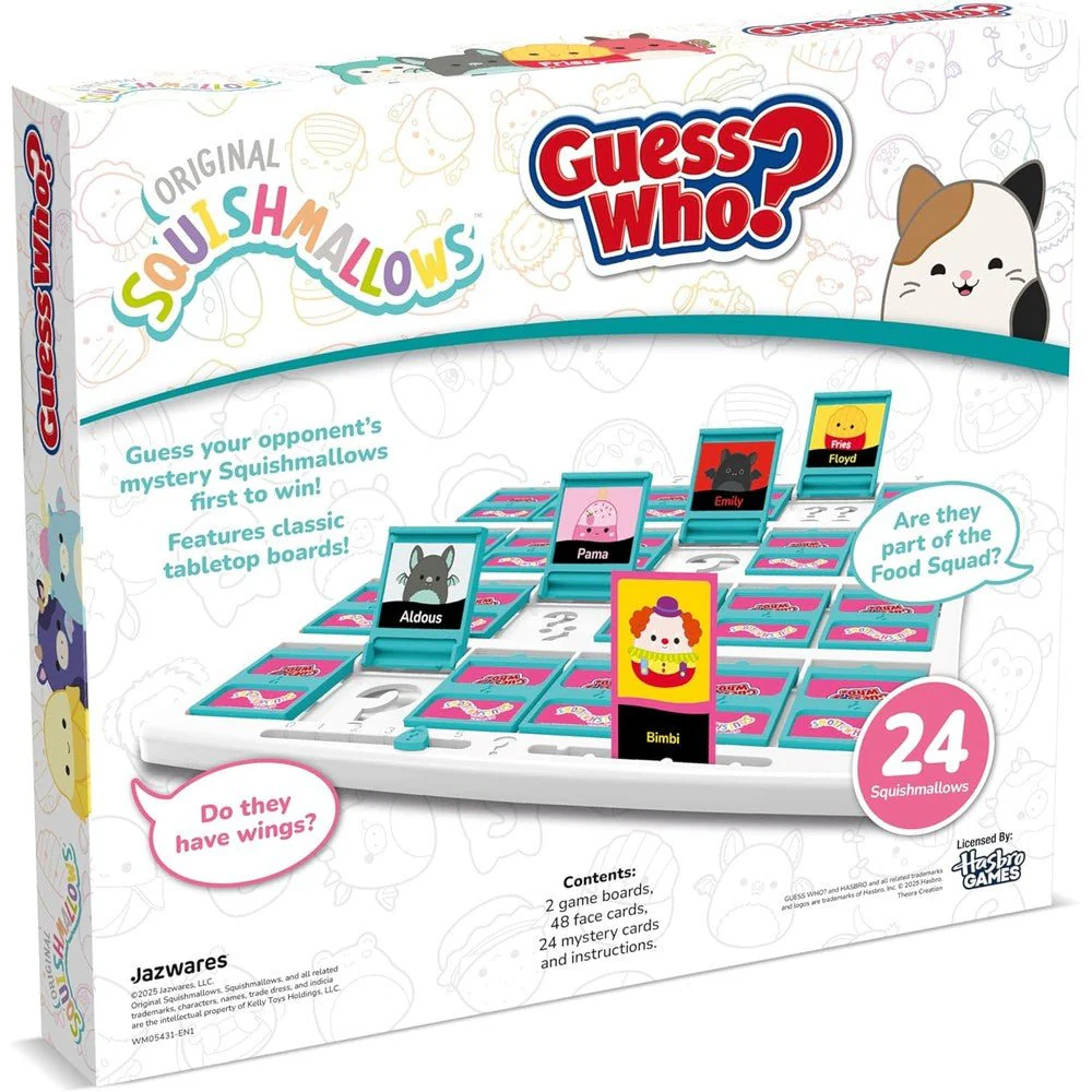 Winning Moves Guess Who?: Squishmallows Guess Who? Board Game - Image 2
