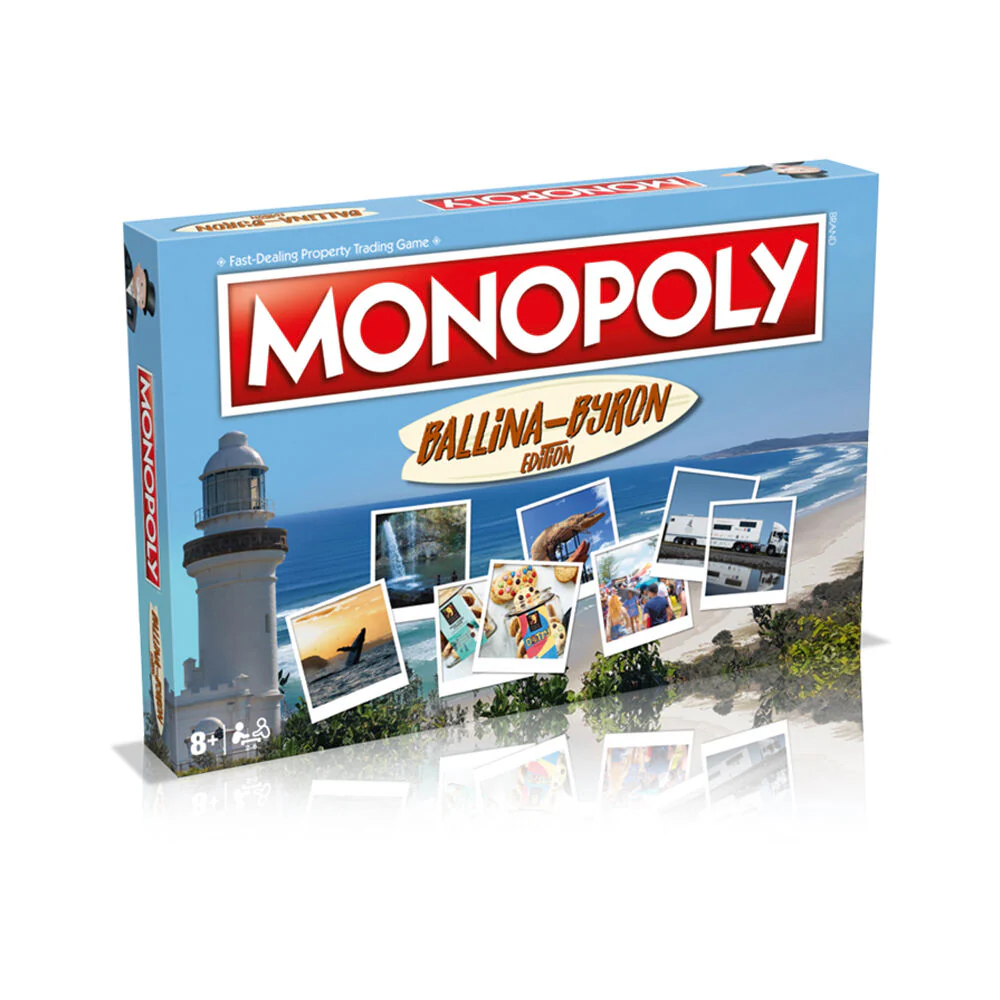 Winning Moves Kids Monopoly Ballina Byron Bay Edition Family Board Game 8y+