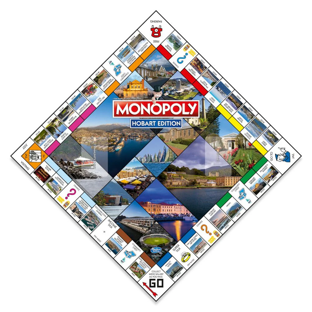 Winning Moves Monopoly City Editions: Hobart Board Game - Image 2
