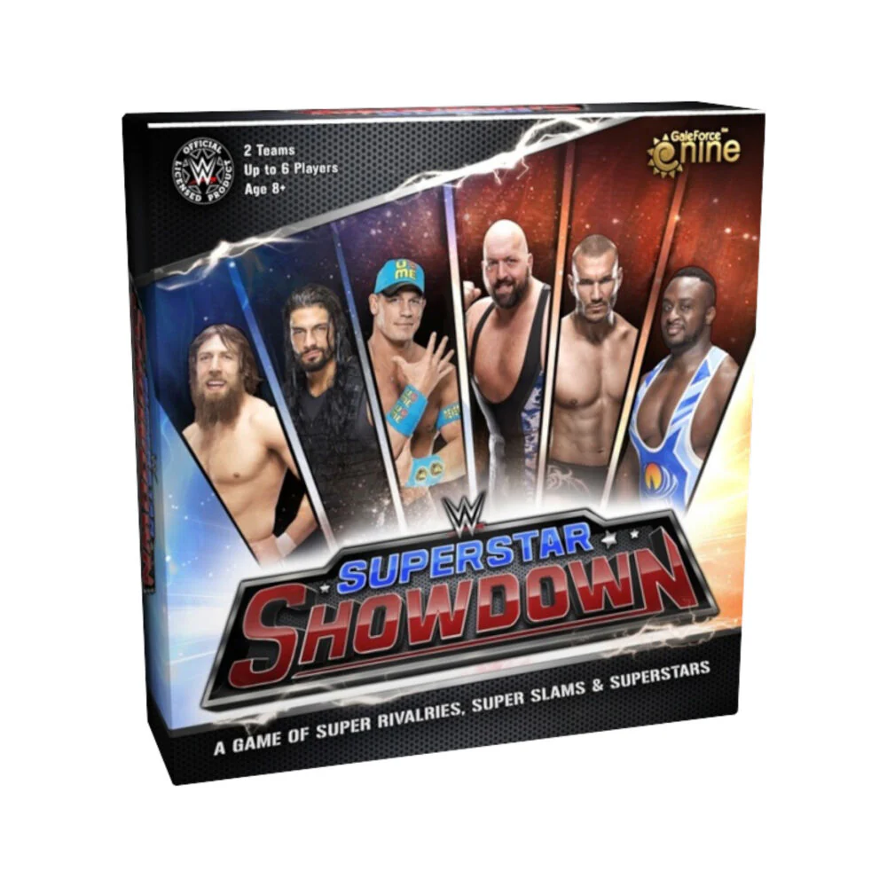 WWE Superstar Showdown Board Game Tabletop Kids/Family 8y+