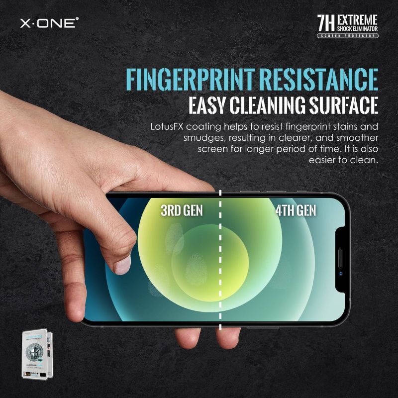 X.One Extreme Shock Screen Protector – iPhone 15 Pro Max (Transparent) - Image 7