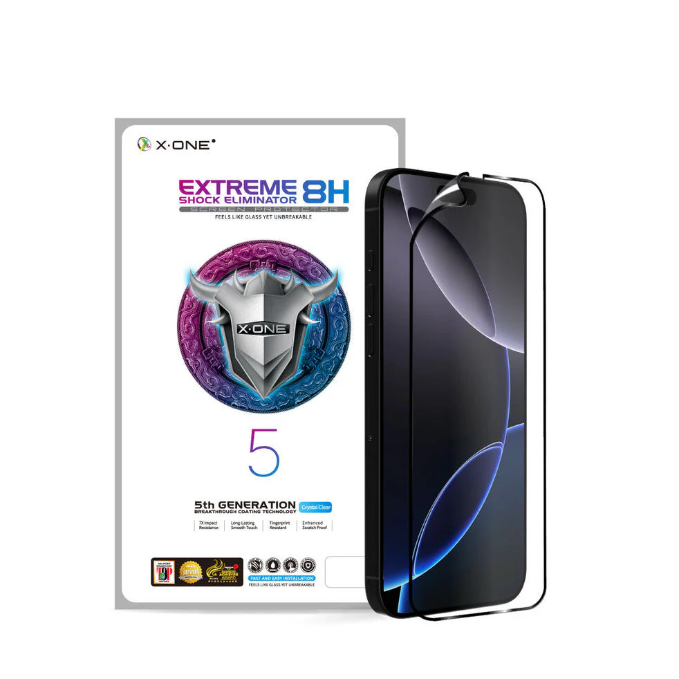 X.One Extreme Shock Screen Protector - iPhone 16 Plus/15 Plus
