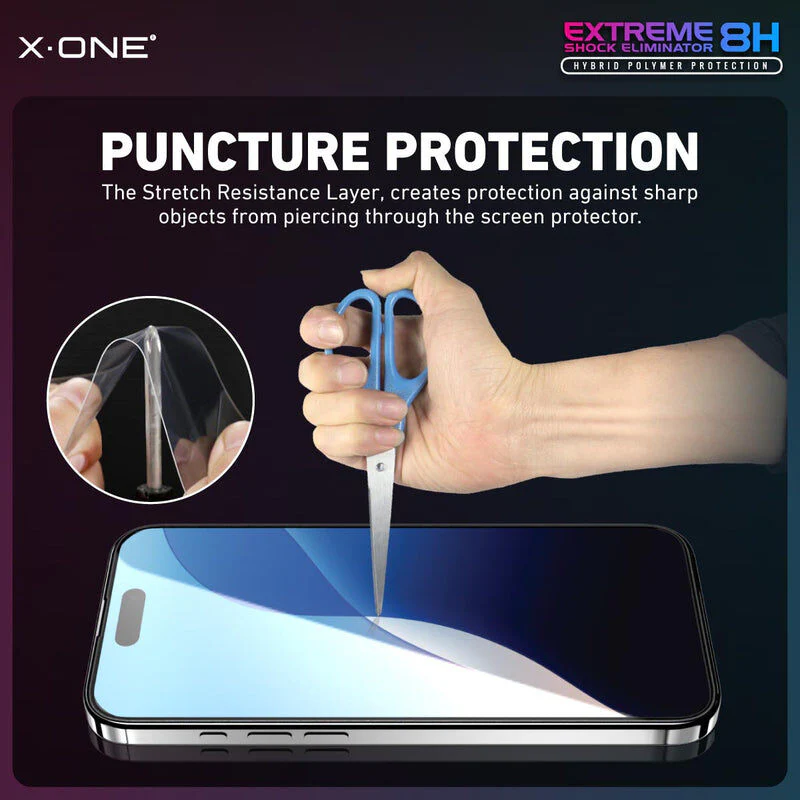X.One Extreme Shock Screen Protector - iPhone 6/7/8/SE - Image 2