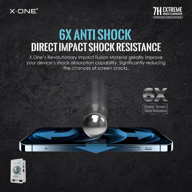 X.One Extreme Shock Screen Protector - iPhone 6/7/8/SE - Image 6