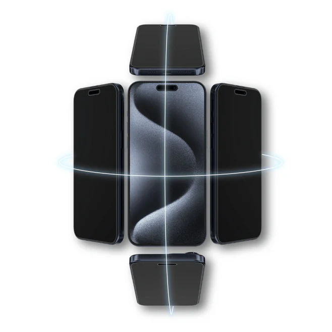 X.One Hybrid Privacy iPhone 15 Plus/16 Plus Screen Protector - Image 3