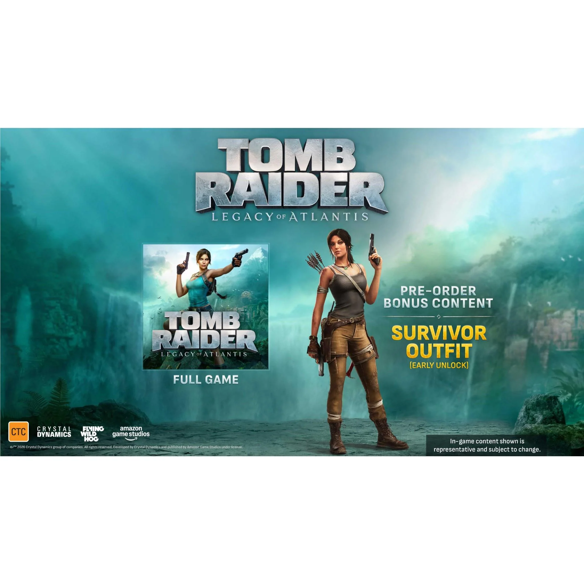 Tomb Raider Legacy of Atlantis Day One Edition - Image 2