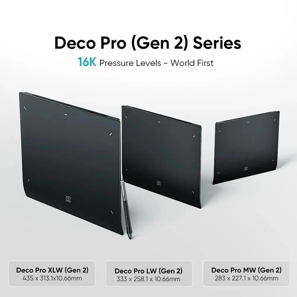 XPPen Deco Pro LW Graphics Tablet with K05 Remote - Image 4