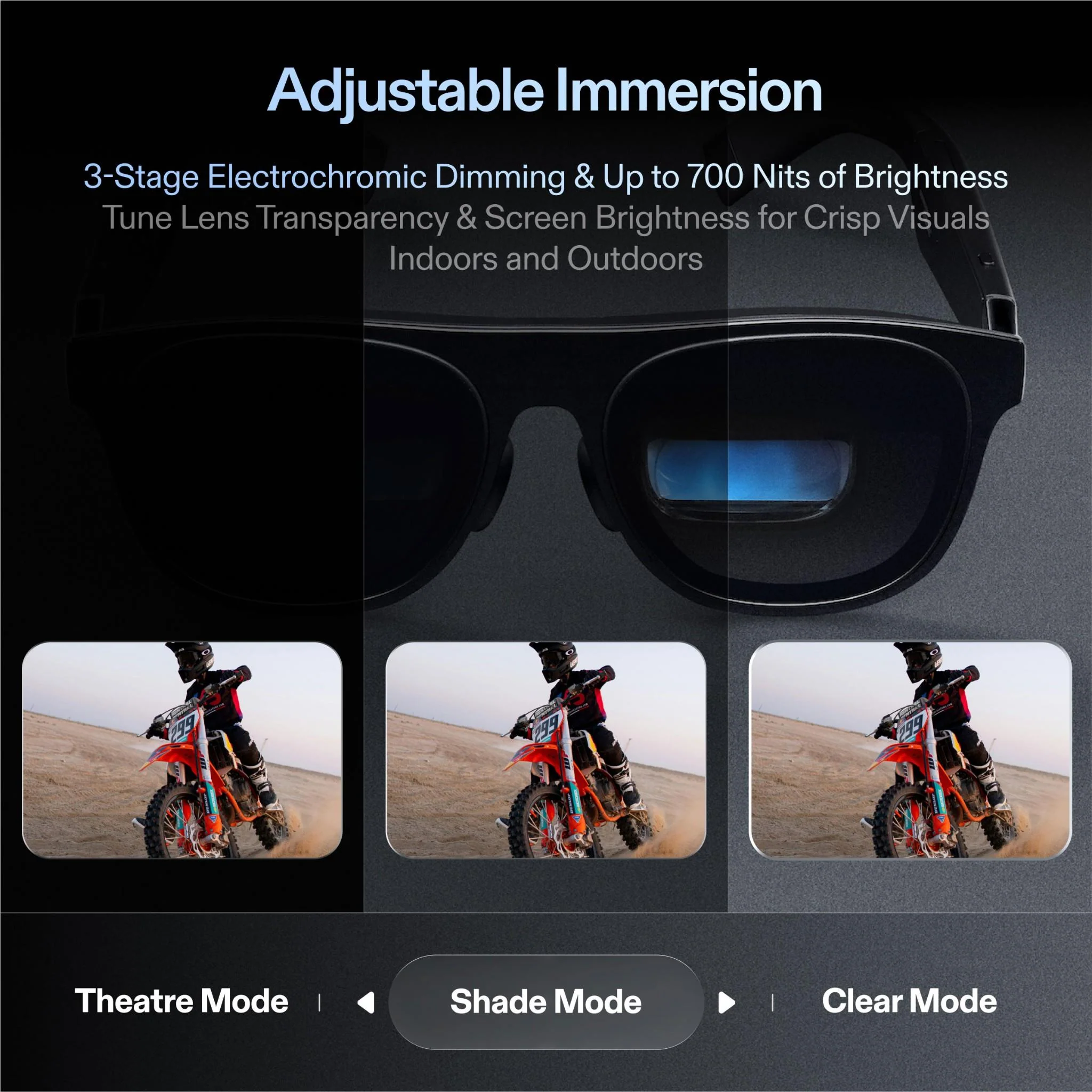 XREAL One Pro AR Glasses with  X1 Chip (Large) - Image 9