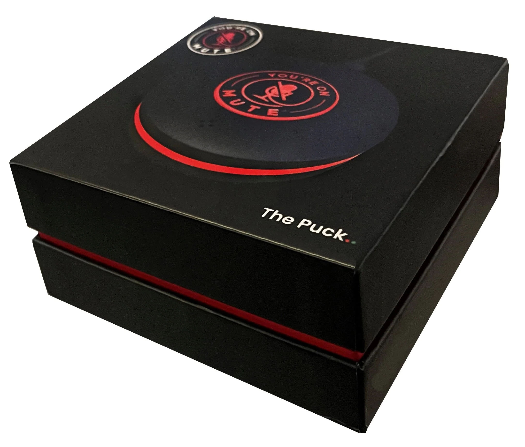 You're On Mute The Puck USB Microphone with Tap Mute Button and LED Indicator - Image 6