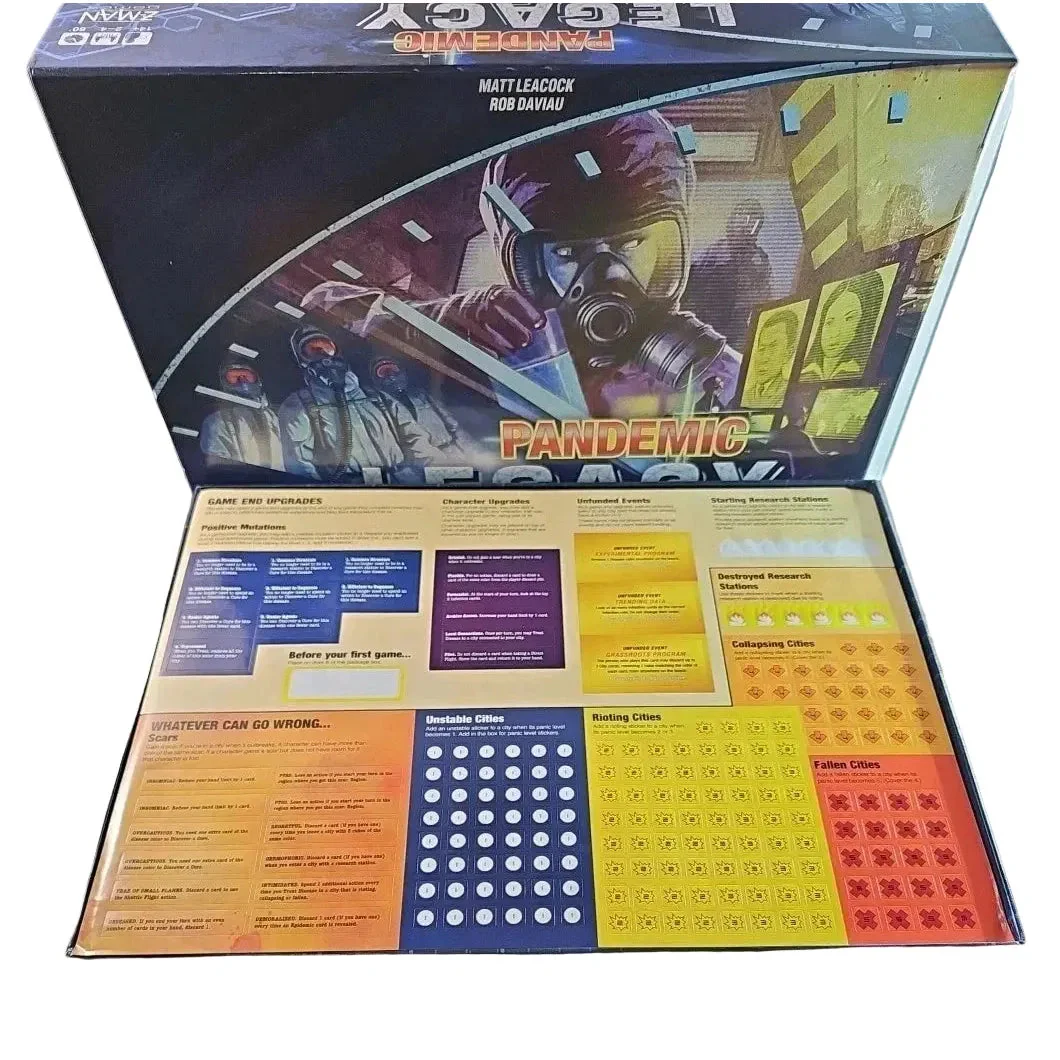 Z-man Games Pandemic - Legacy Season 1 (Blue Edition) - Image 3